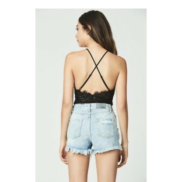 LF CARMAR Genesse bullethole reagan short NWOT - Picture 2 of 5